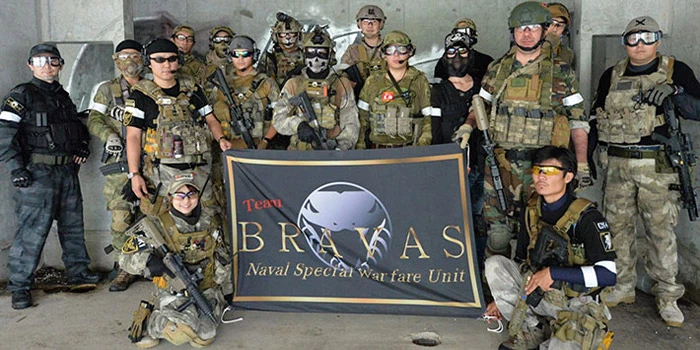 サバゲー用オリジナル旗　制作事例2